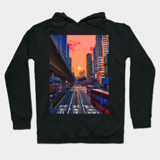 Sunset in Hong Kong Hoodie